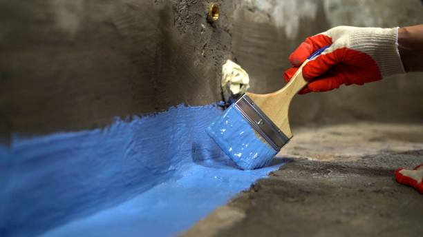 SJ Waterproofing Pros commercial waterproofing team near Holton, MI